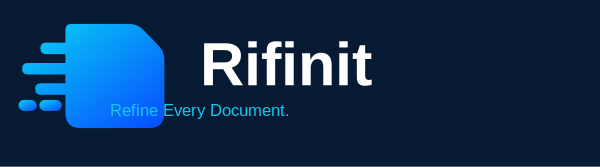 Rifinit — Refine Every Document.