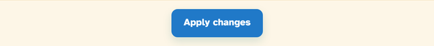 The Apply changes button on its cream bar under the pages